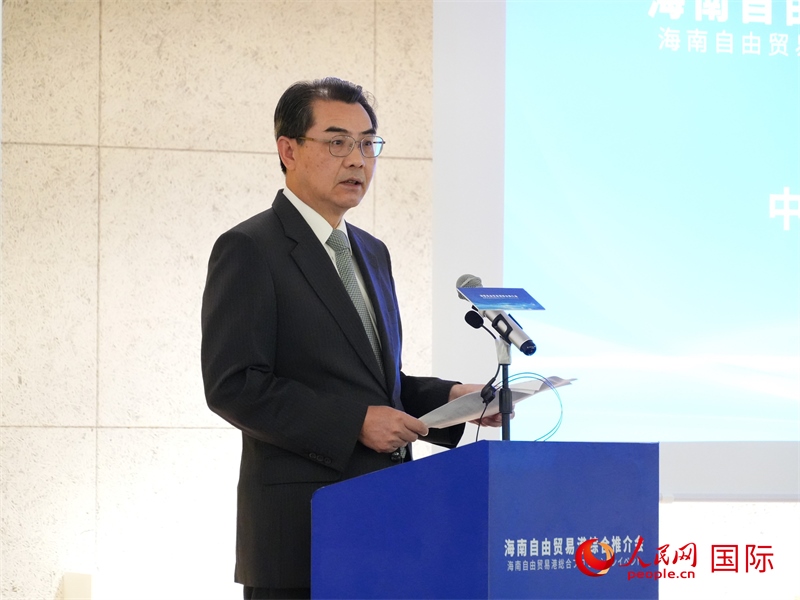 中國駐日本大使吳江浩致辭。人民網(wǎng) 許可攝