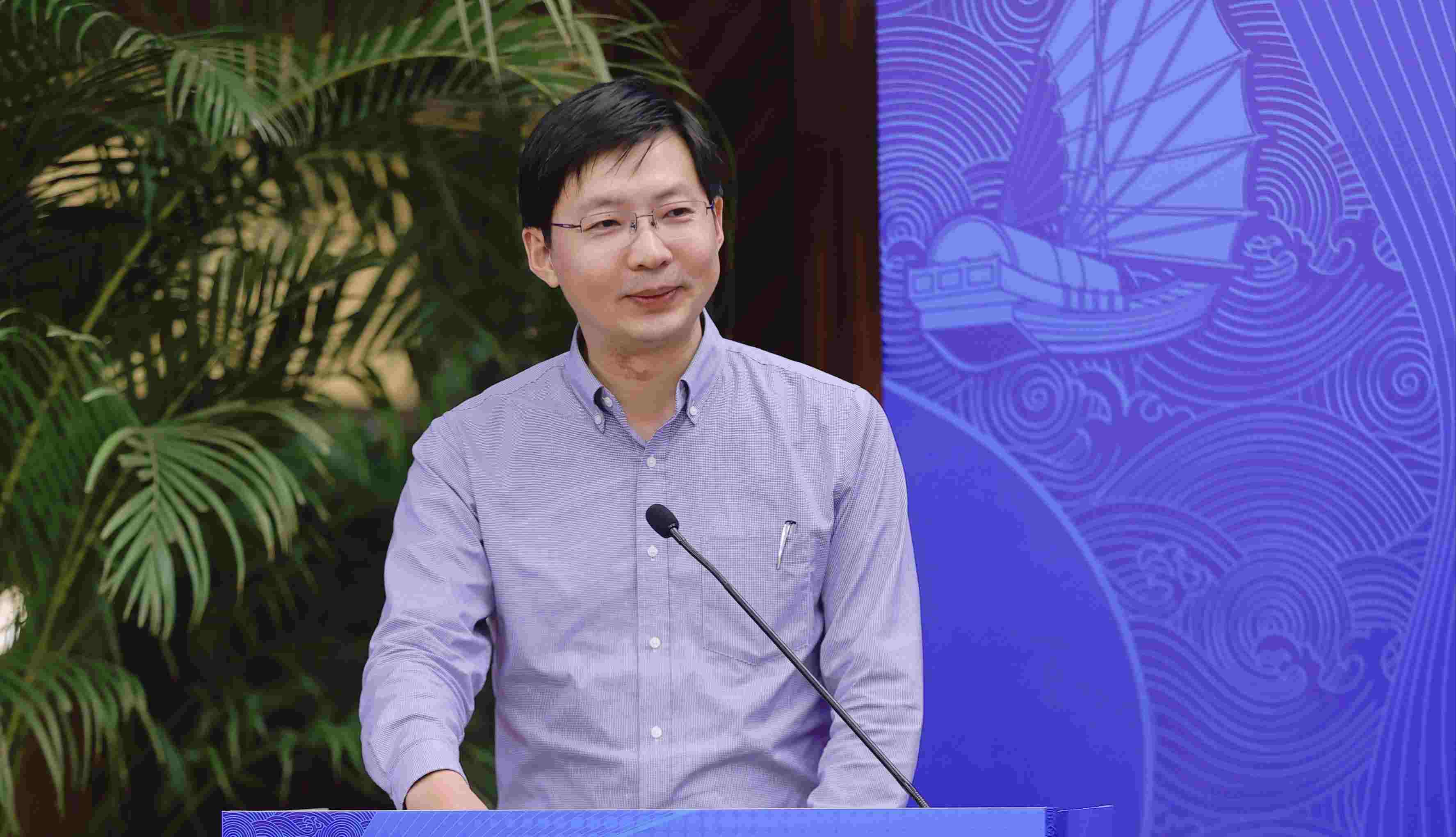 上海國際問題研究院王玉柱研究員。受訪者供圖