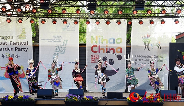 舞蹈《迎客歌》。人民網(wǎng)記者 殷淼